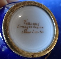 2001 Faberge Limoges France “Teddy Bear Egg” Imperial Egg #21 w/Box & COA