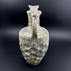 Genuine Ancient Roman Glass Pitcher Jug Circa 1st-2nd Century AD