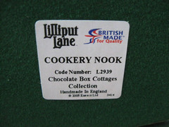Lilliput Lane Cookery Nook Mint in its original box with a deed. L2939