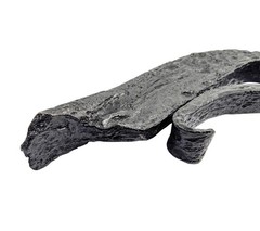 Authentic Viking Age Iron Fire Striker – Jörmungandr Serpent Form