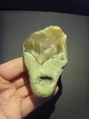 Lower Paleolithic – Three Fine Acheulean scrapers. c.450,000 BP.