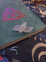 Mystical Items For Sell! 12 Total Includes Leather Spell Book, Statues & More