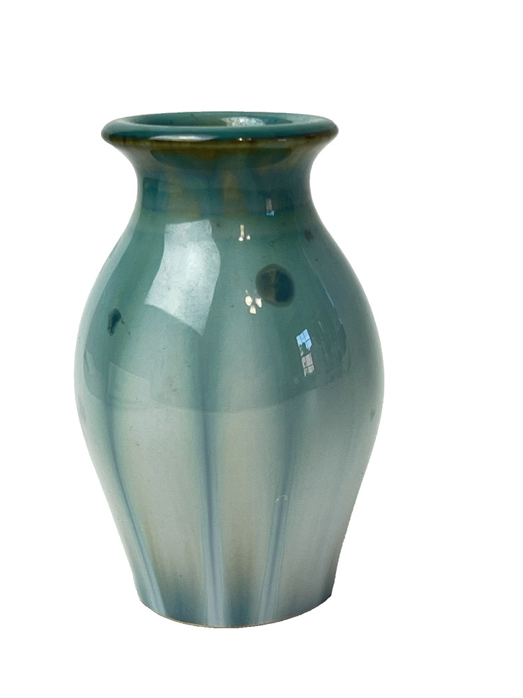 Campbell Pottery Vase 3.25″ Signed