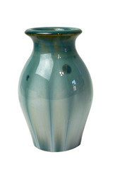 Campbell Pottery Vase 3.25″ Signed