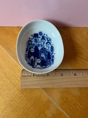 Porsgrund Norway Trinket Dish, MCM, Family Group, Pre-Owned
