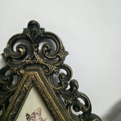 VTG Homco Home Interiors Butterfly Diamond Wall Plaques Set of 3 Gold Frames