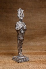 Handmade Copper Osiris Statue Ancient Egyptian Unique Pharaonic Stone Sculpture