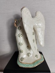 Lenox Angel Of Ireland Irish Harp Porcelain Figurine 8.5″ W/ Original Styrofoam