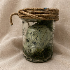 Haint Jar™ Appalachian Folk Horror Doll, Relic Oddity, Gothic, Handmade OOAK