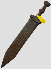 200 BC Ancient Roman Combat Gladius Legionary Battle Sword Pugio Fight Weapon