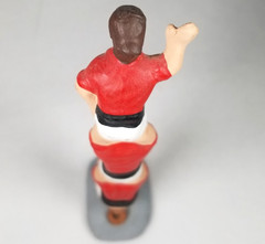 Rare Three Acrobats Totem Caganer Pottery Marked XMas 2001 Rosa Maria Galia