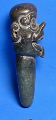 PRE COLUMBIAN AZTEC JADE PENDANT