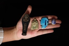 Ancient Egyptian Amulets Collection Pharaonic items Deity Plaques Sarcophagus