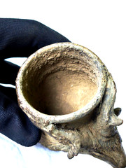 300 BC Artifact Ancient Roman Pottery Terracotta Ceramic Drinking Vessel Mug Cup