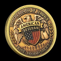 DD-214 Veteran Challenge Coin It’s a Veteran Thing You Wouldn’t Understand Gift