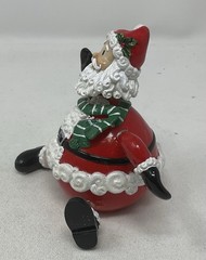 FITZ & FLOYD Jiggling Bobblehead Santa Christmas Décor Figurine (2005)
