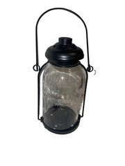 Vintage Retired Yankee Candle Lantern Candle Holder Votive Glass Metal ￼