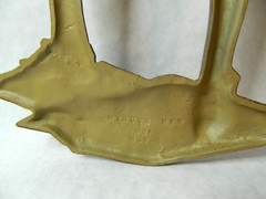 Vintage Sexton Cast Metal Continental Soldier Wall Art 20′. BB5