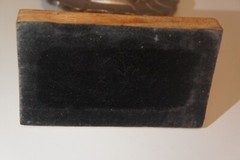 Contemporary Cast Aluminum Turtle Shell on Wood Stand