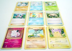 ONE 2016’s LOT OF 9 CARDS, POKÉMON ***** UN LOT DE 9 CARTES POKÉMON DE 2016