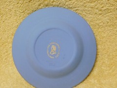 Vintage Wedgwood Blue Pair of Sweet Dishes Collectable Wellington & Napoleon