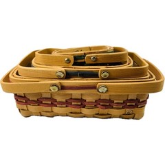 Boyds Bear Collection Aunt Mamie’s Bread Baskets Small Medium Large
