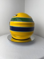 1988 Tribute Custom Painted Helmet – Iconic Yellow Design – Full Size
