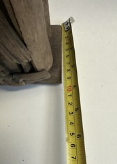 Vtg Driftwood Nativity Creche Hand Crafted Wood Sticks Folkart Rustic Display