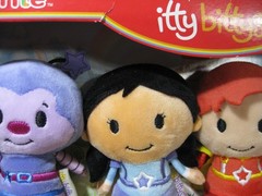 8 Hallmark Itty Bittys Rainbow Brite Hammy Indigo Red Butler Romeo Lucky Champ