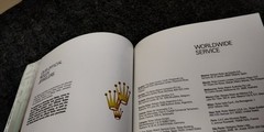 Rolex “The World of Rolex” Catalog Booklet – Printed in Switzerland – Dealer Cop