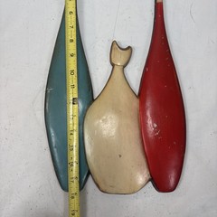 Vintage Sexton Like Cast Wine Bottles Full Set -MCM READ