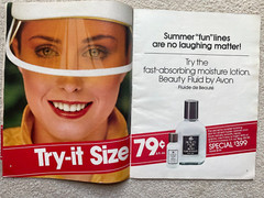 Vintage AVON 1981 SALES CATALOG BROCHURE (Campaign 16) ~ Large Format/ No Label