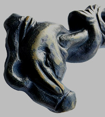 300 BC Ancient Carved Engraved Gemstone Pendant Medallion Amulet Dolphin