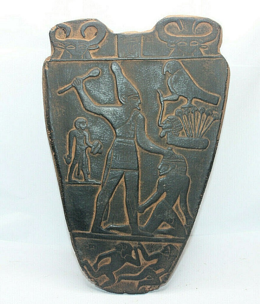 PHARAONIC ANCIENT EGYPTIAN ANTIQUE NARMER Upper Lower Egypt Stella 31st Century