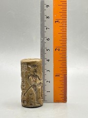 Near eastern Seal Collectibles Stone Intaglio Carved Signet Historical Seal Bead