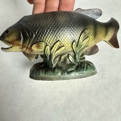 Vintage Napcoware Black Bass C-6462 Fish Planter