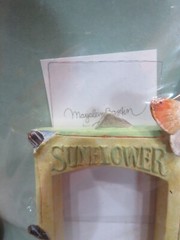 Hallmark Marjolein Bastin SUNFLOWER & PHOTO FRAME Magnet Nature’s Sketchbook-NIP
