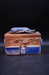 Scarab Stone Keepsake Box Rare Ancient Egyptian Antiquities Egyptian BC