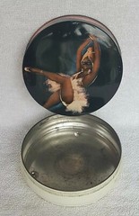 🔶️ART DECO JOSEPHINE BAKER BLACK AMERICANA JAZZ AGE THORNE’S CONFECTIONERY TIN