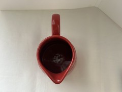 Longaberger Red Pitcher
