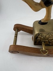 Vintage Willitts Melodies Rocking Ceramic Horse Music Box Carousel Waltz