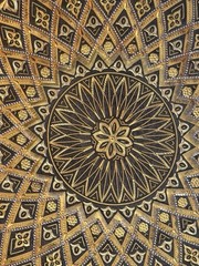 Masterwork Toledo Damascene 5.5″ Plate Luxury Multi-Tone Gold & Silver Inlay