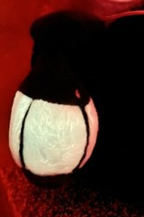 HTF Hot Topic Black Plague Doctor Gothic Glow in Dark Lantern Halloween Plushie