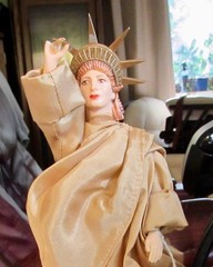 1986 Statue of Liberty Costume Doll Peggy Nisbet Centenary Ellis Island