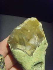 Lower Paleolithic – Three Fine Acheulean scrapers. c.450,000 BP.