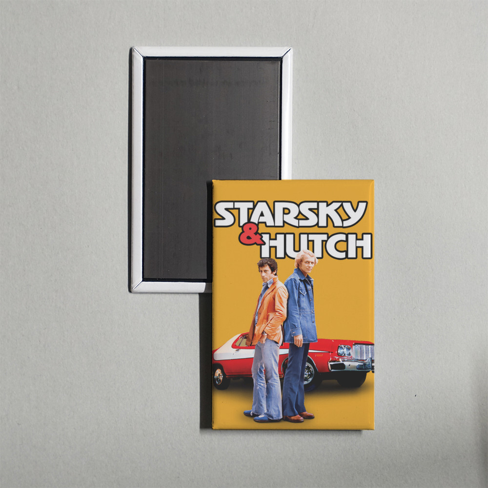 Starsky & Hutch [1975] Mini Movie Poster Fridge Locker Magnet
