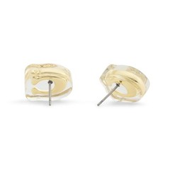 COACH Jewelry Women’s Signature C Lucite Stud EarringsJapan Shipping