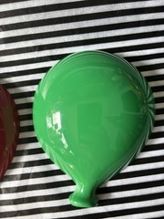 Vintage Set Of 4 Balloons Wall Decor Burwood 1986 Red Missing Hanger Colorful!
