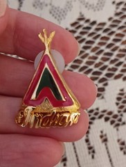 INDIAN MOTORCYCLE pendant RARE VINTAGE1992 Honoring 99 years BEAUTIFUL!!