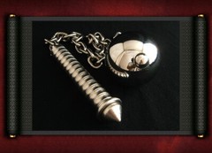 Martial Arts Hammer Meteor Hammer Kung Fu Stainless Steel Chain Whip